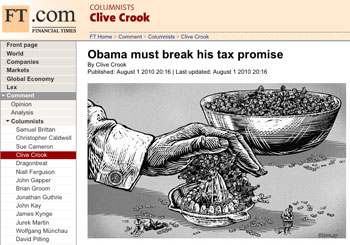 Financial Times demands Obama 'break his tax promise'