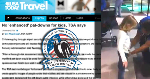 Busted: TSA lied about promise to not pat-down children