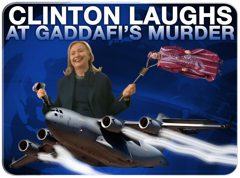Hillary Laughs at Gaddafi's Death