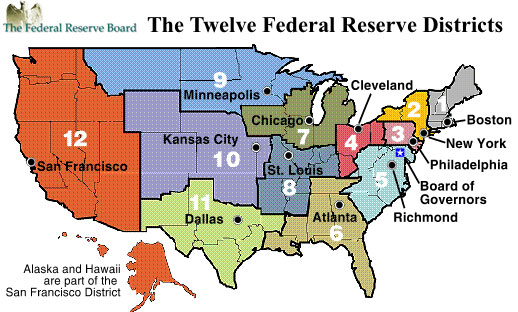 Federal Reserve locations