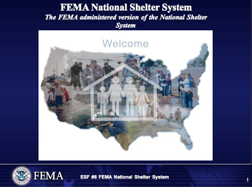 FEMA Shelter Support