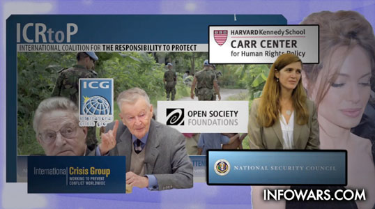 Soros International Crisis Group Samantha Power Angelina Jolie KONY