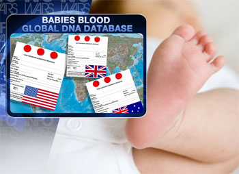 Sistema anuncia que vai usar o DNA roubado de bebês babiesblooddatabase infowars