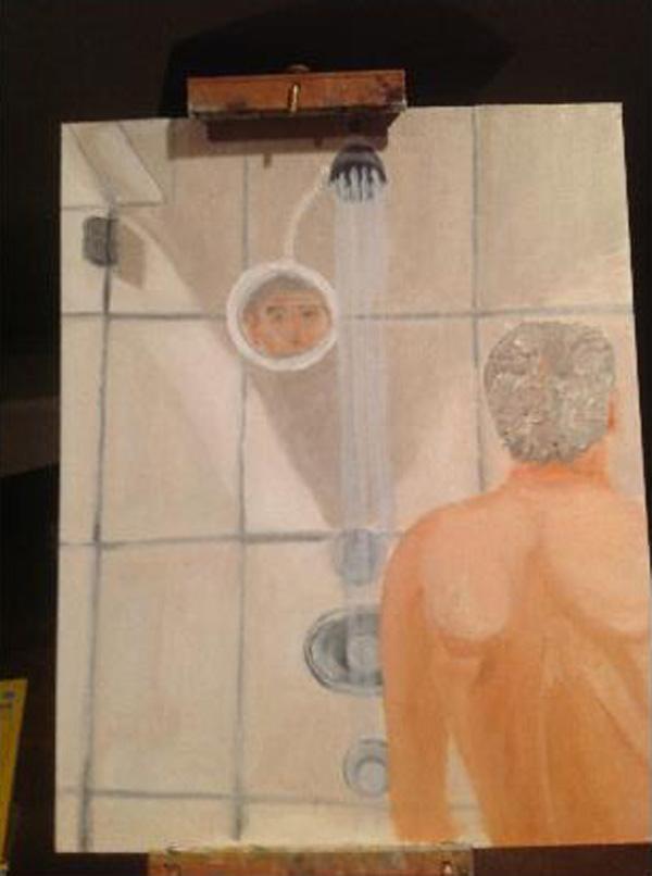 Is George W. Bush Depressed? bush shower