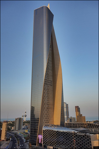 The Al Hamra Tower in Kuwait City. Credit: robef via Flickr