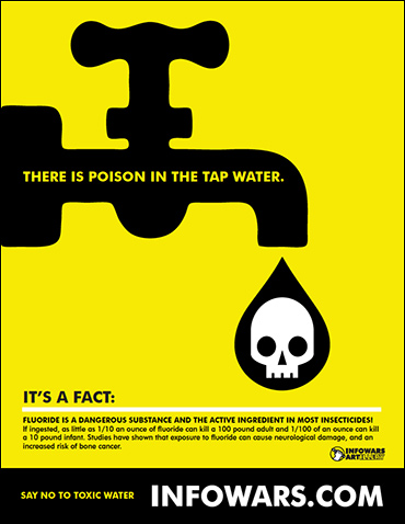 Download Infowars' PDF to get the word out on water fluoridation health hazards.