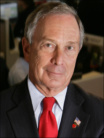 Former New York City mayor Michael Bloomberg co-founded Mayors Against Illegal Guns in 2006 to promote gun control.