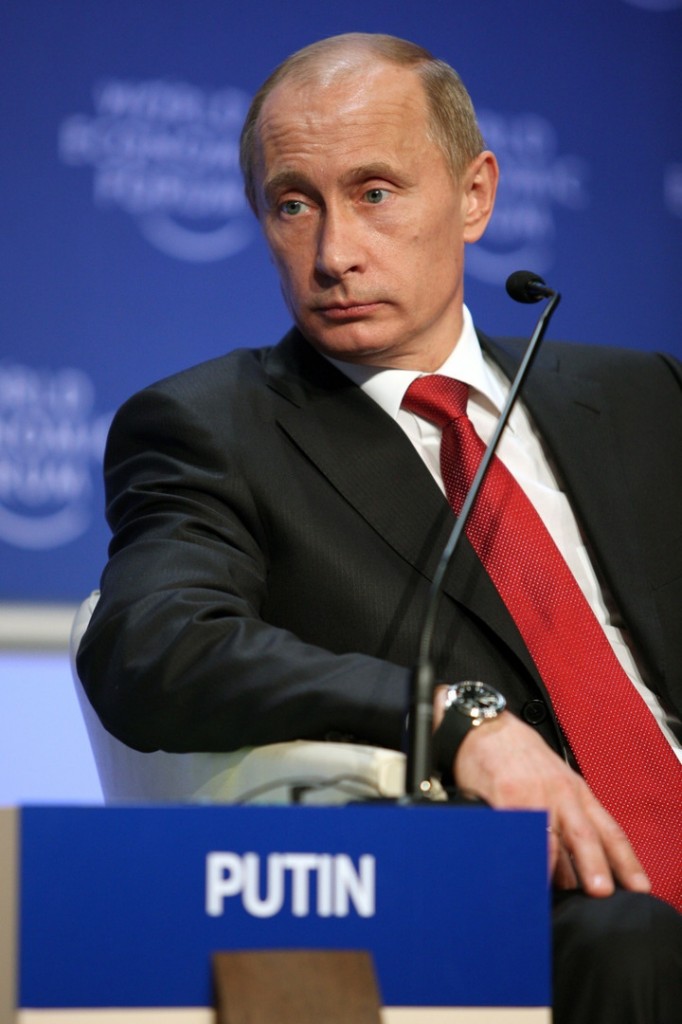 It now appears that Putin's personal retaliation has been leaked in advance. Photo: Economic Forum