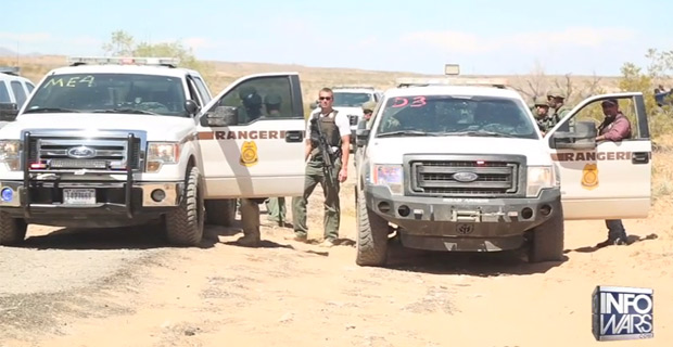 BLM agents who impounded Cliven Bundy's cattle.