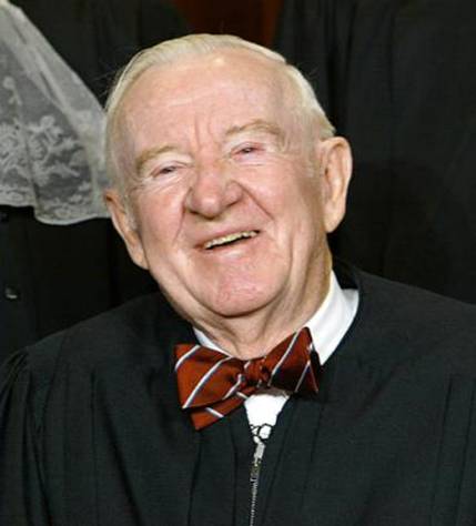 Supreme Court justice John Paul Stevens. Photo: Wikimedia Commons